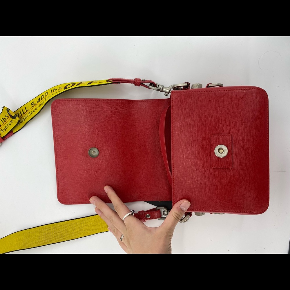 Offwhite Diagonal Crossbody Bag - image 7